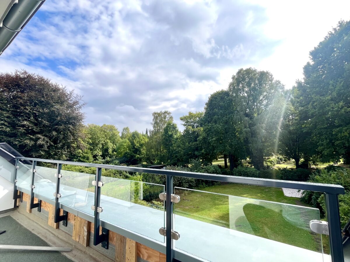 Ausblick in den Garten