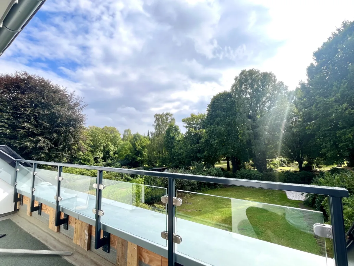 Ausblick in den Garten