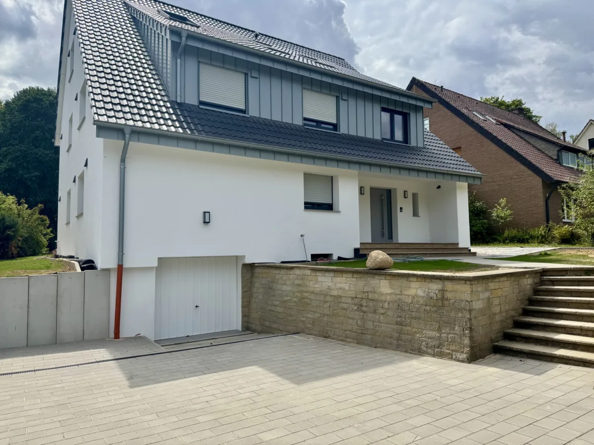 Hausansicht Straße