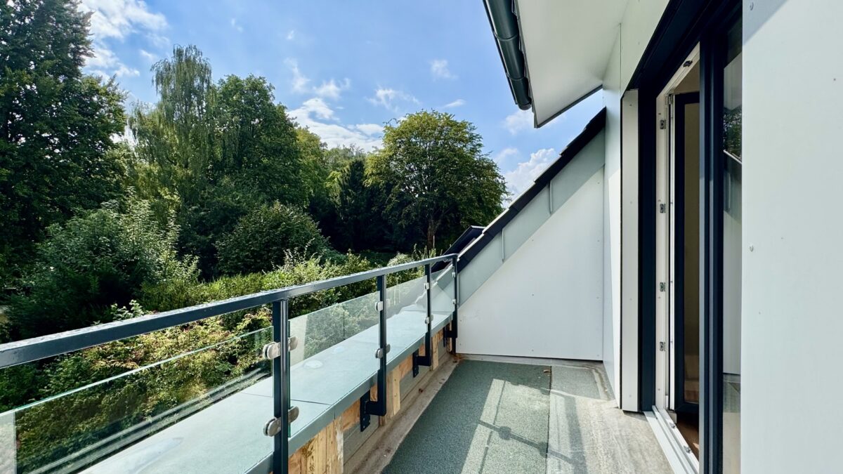 Balkon mit Süd/West Ausrichtung