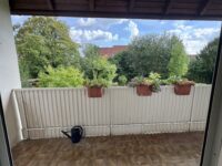 Balkon mit Blick ins Grüne