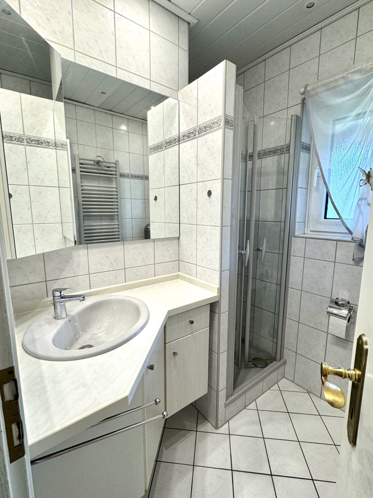 Tageslichtbad mit Dusche