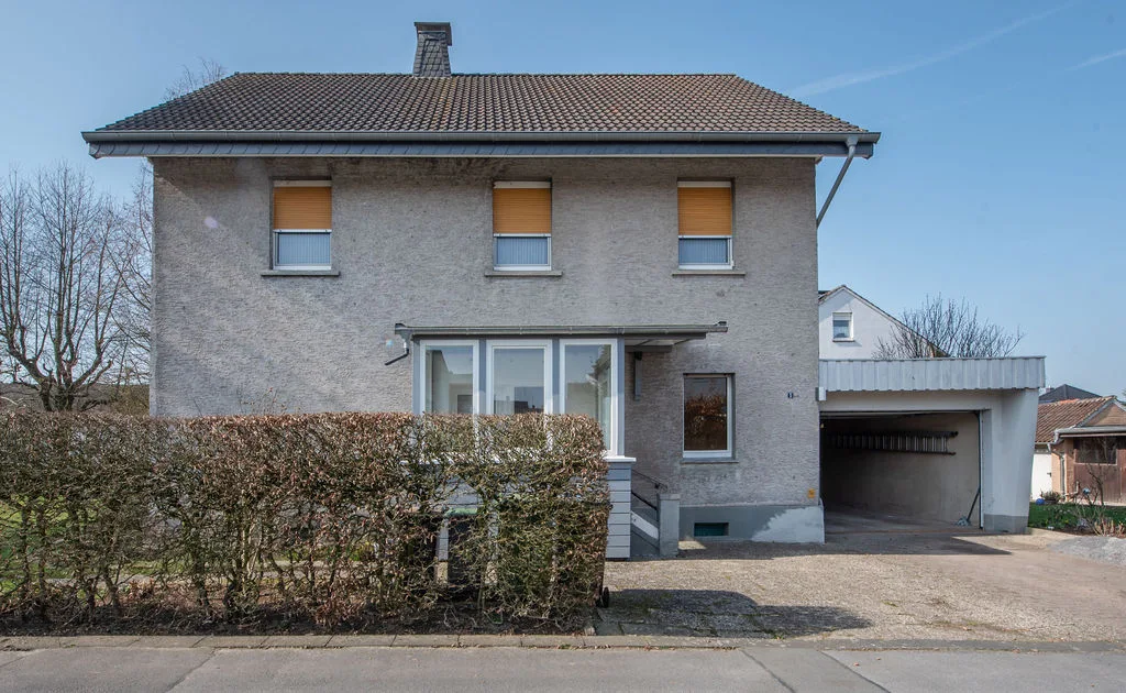 Hausansicht Eingangsseite