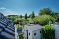 Blick vom Balkon