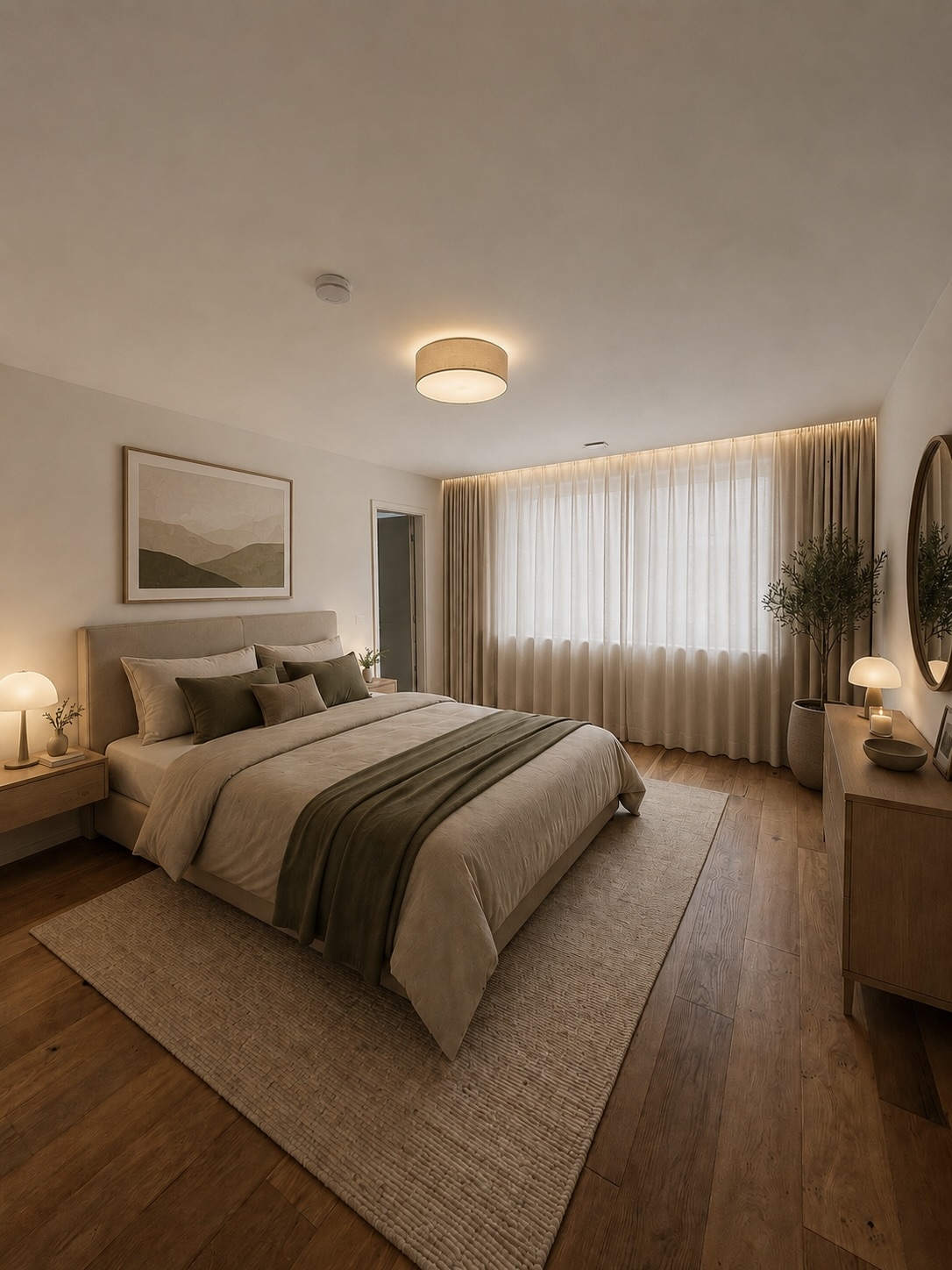 KI Gestaltungsbeispiel Schlafzimmer