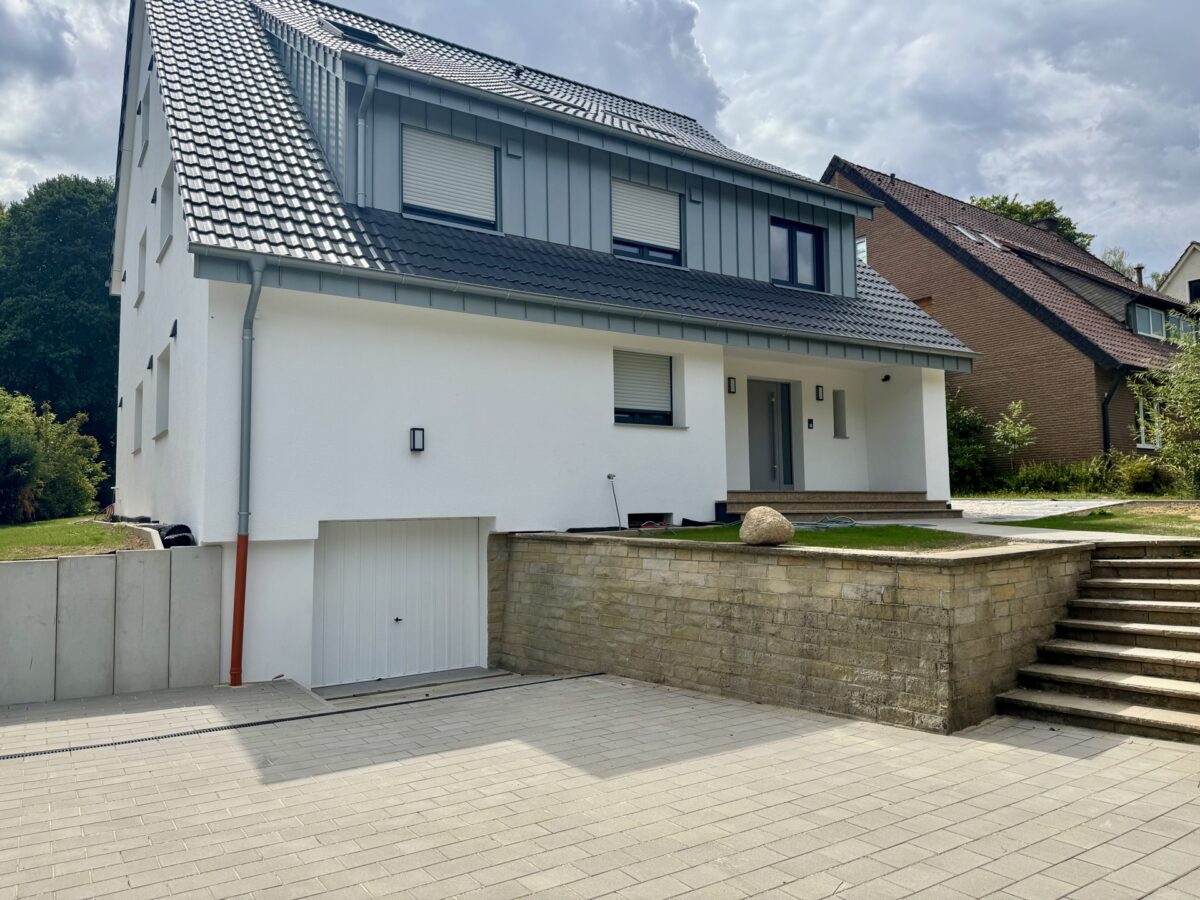 Hausansicht Straße