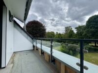 Balkon mit Blick ins Grüne