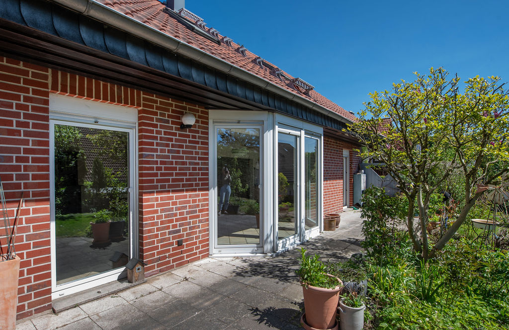 Terrasse mit Garten