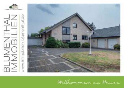 Einfamilienhaus mit traumhaftem Blick auf den Bracksieks Teich und Baugrundstück, 33611 Bielefeld, Einfamilienhaus
