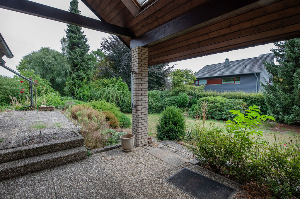 Überdachte Terrasse