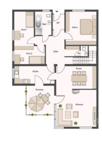 Grundriss Erdgeschoss