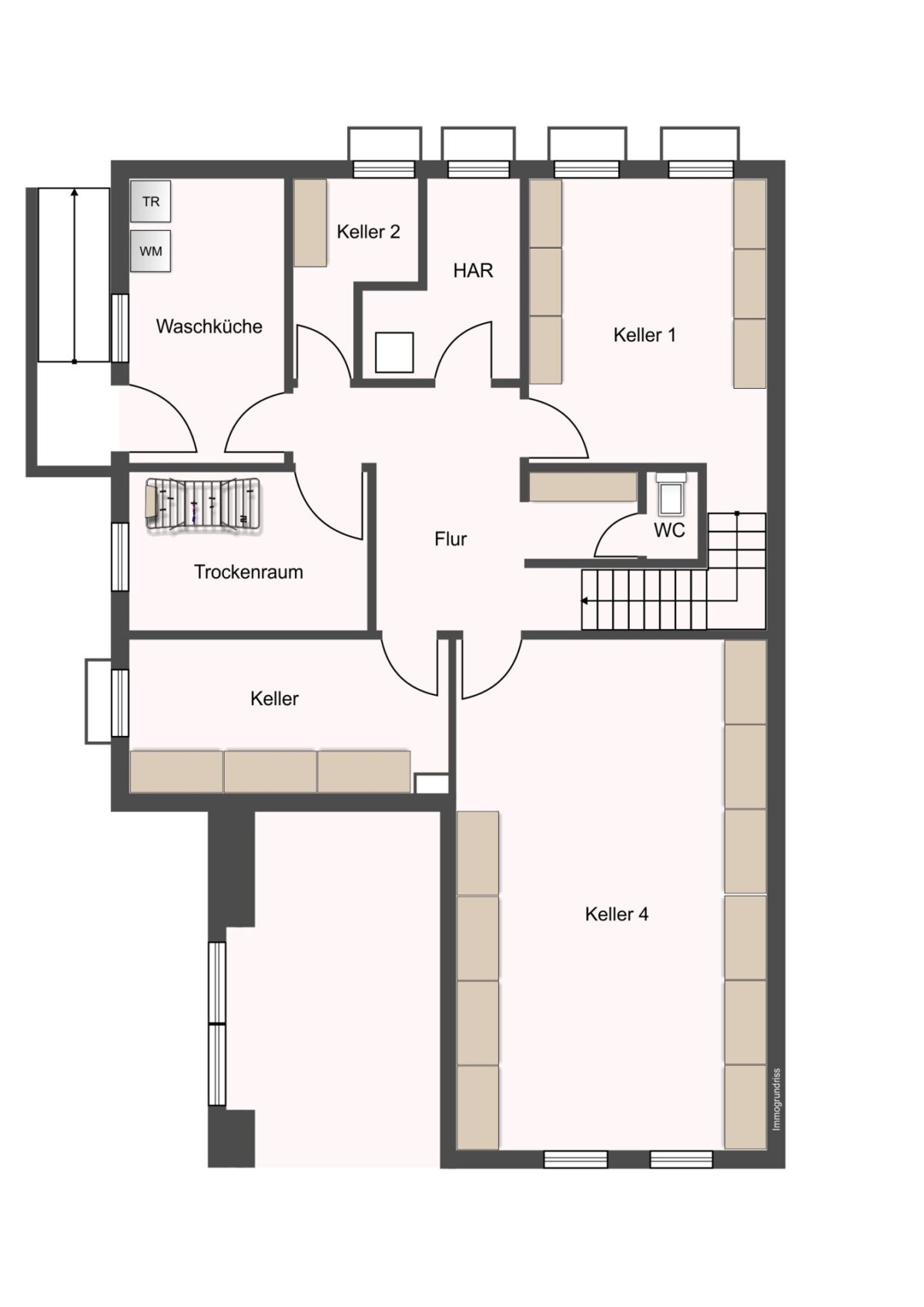 Grundriss Kellergeschoss
