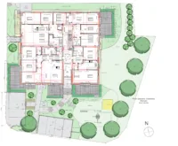 Lageplan Gebäude & Grünflächen