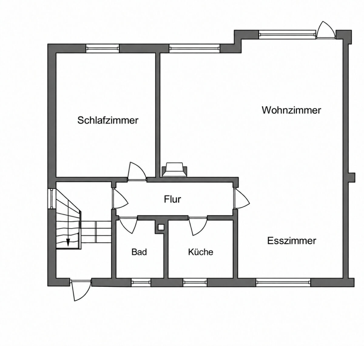 Grundriss Erdgeschoss
