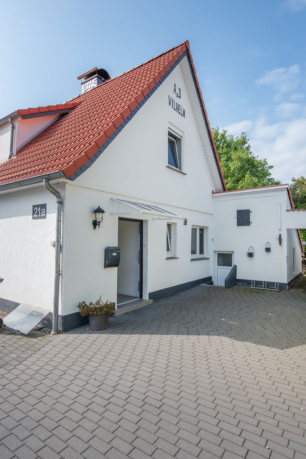 Hausansicht Straße