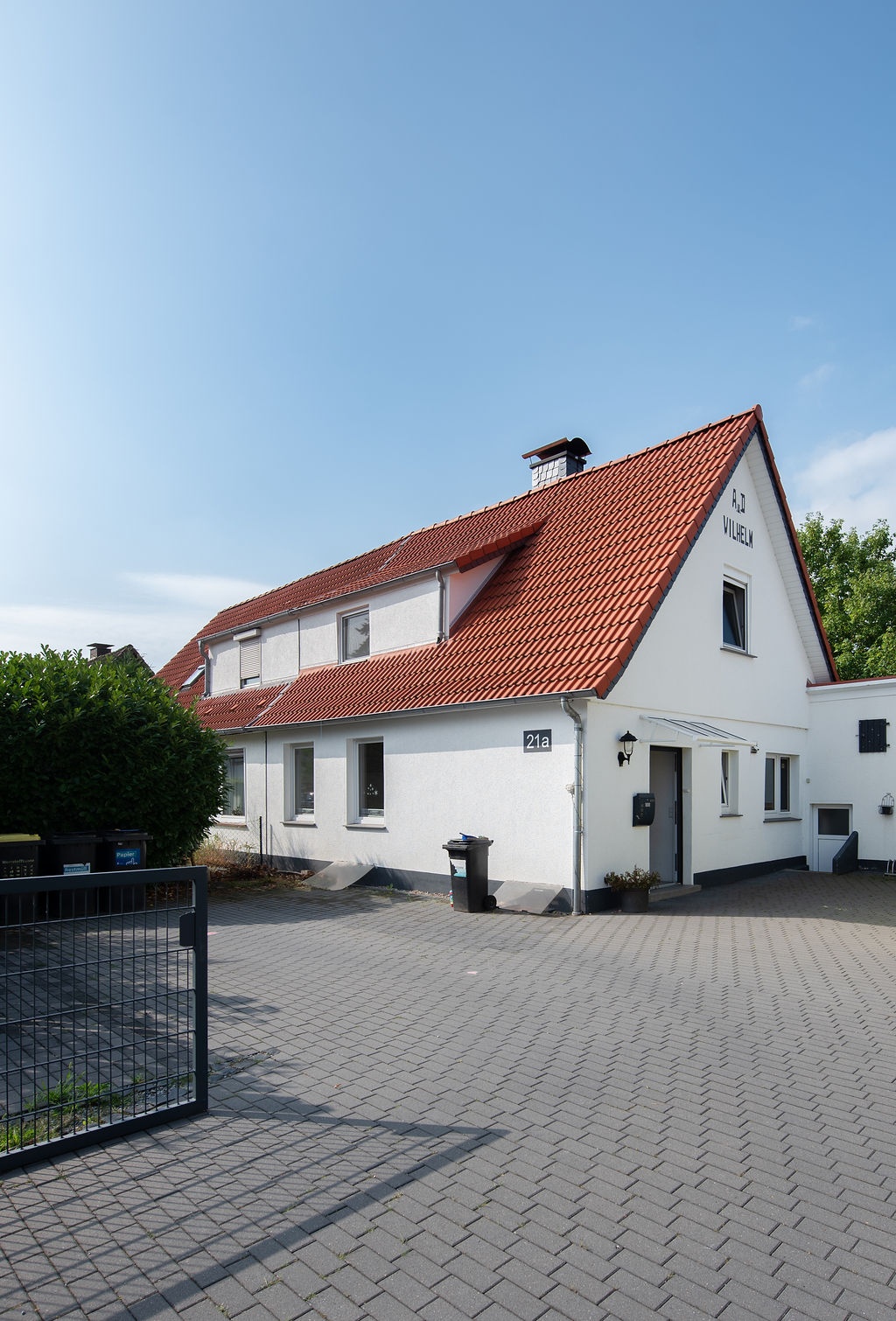 Hausansicht Straße