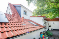 Hausansicht Garten