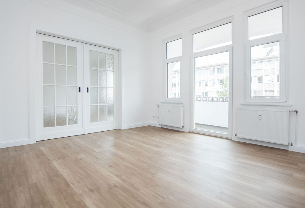 Wohnbereich mit kleinen Balkon