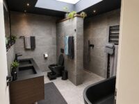 Bad mit Dusche