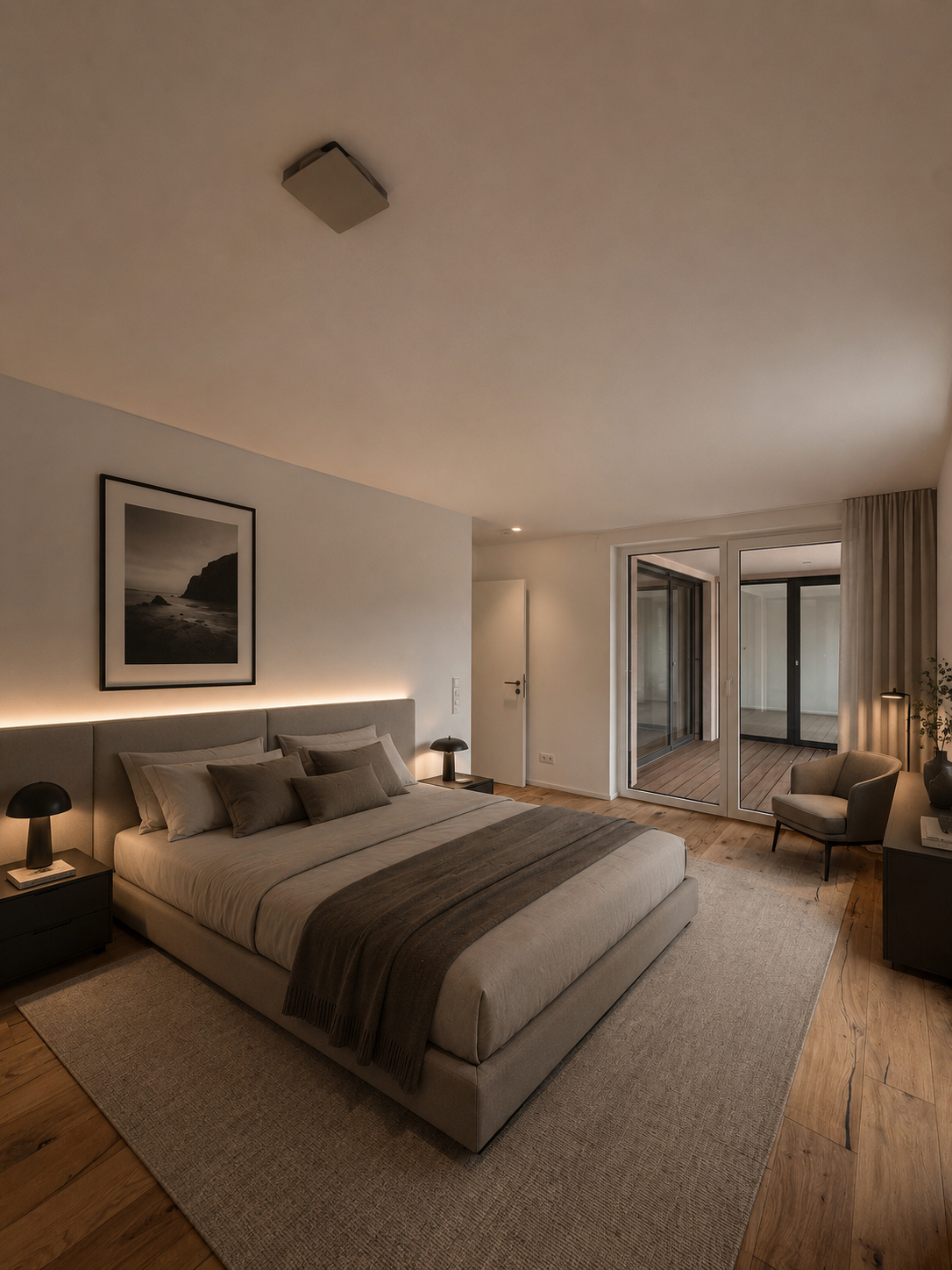 KI Einrichtungsbeispiel Schlafzimmer